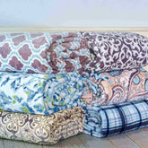 Close View of Kathy Ireland Flannel Fleece Blankets